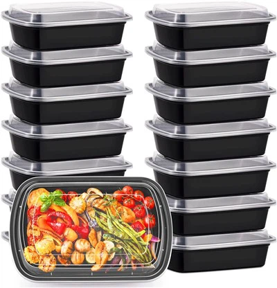 Plastic Disposable Food Storage Containers With Lids